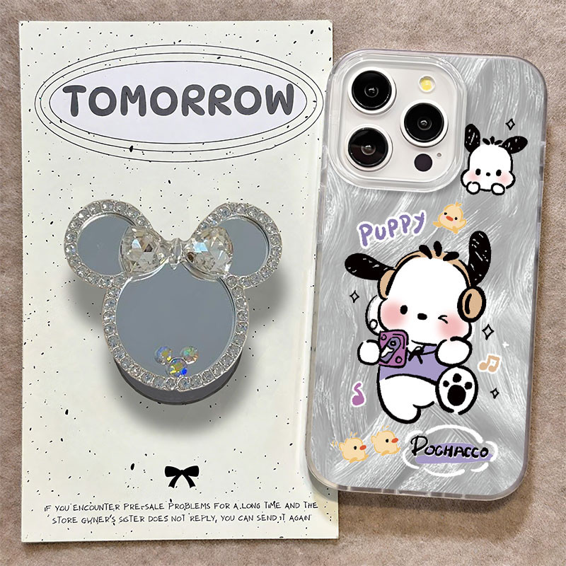 สําหรับ oppo CASE HP Premium Mirror น่ารัก Anti-scratch Softcase เคสกันกระแทก OPPOA15 A16 A17 A31202