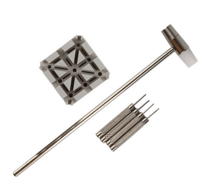 5700 Adjustable Oyster Style Watch Case Back Opener - Caseback Machine Screw Unlock Tool Kit for Wa