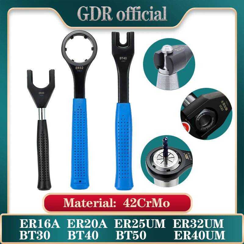 C GDR Er16 Er20 Er25 Er32 Er40 Bt30 Bt40 Bt50 High-End Tool Wrench ER Nut Wrench Pull Nail Wrench N