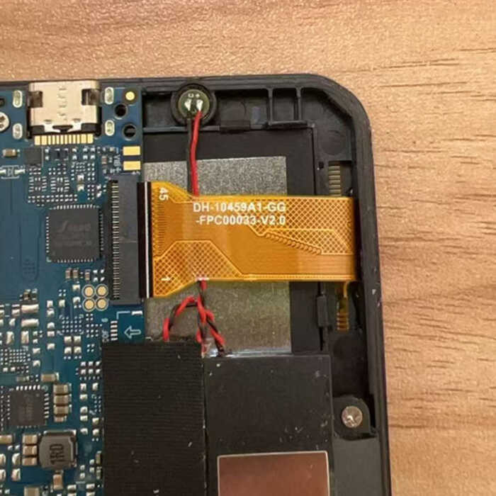 Quji Star K12 แท็บเล็ตหน้าจอสัมผัสหน้าจอภายนอกภายใน DH-10459A1-GG-FPC00033-V2.0