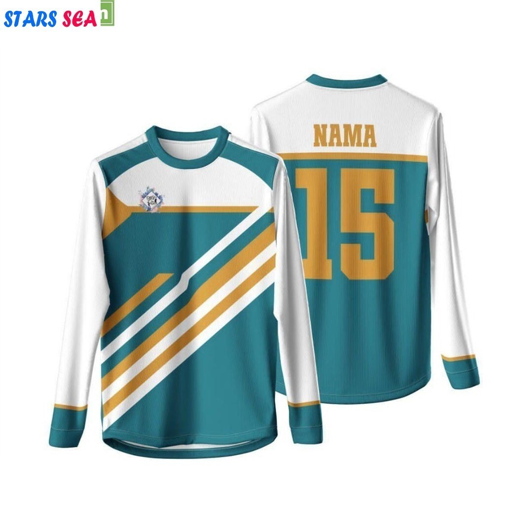 เสื้อยืดแขนยาว NFL คอระเหิดไมโครไฟเบอร์ สำหรับทุกเพศ สไตล์ STREETWEAR ยอดฮิต