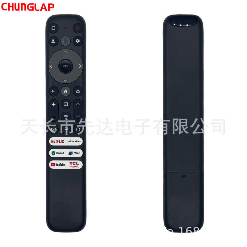 เหมาะสําหรับ TCL TV อินฟราเรดเสียงรีโมทคอนโทรล RC902V FMR2 4 5 7 6 9 ภาษาอังกฤษปุ่ม WEB