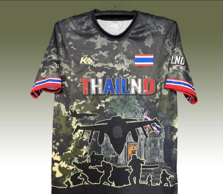 เสื้อลายทหาร F16 [รับประกันตรงปก]ไทยนี้รักสงบ เสื้อพิมพ์ลายทหาร ผ้าไมโครใส่สบาย พร้อมส่ง