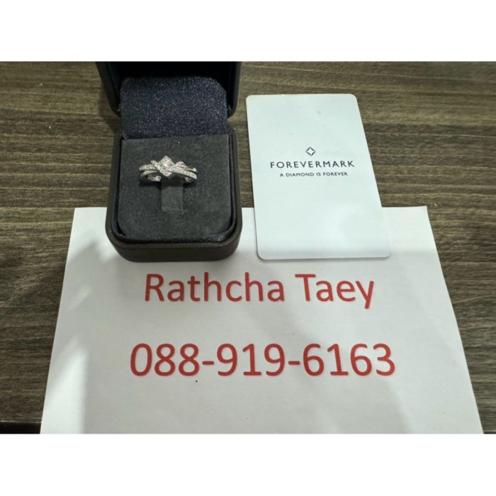 สินค้ามือ2!! แหวนเพชรJubilee Forevermark ไซส์57!!