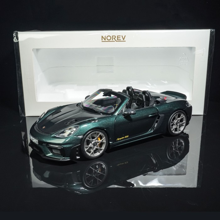 NOREV Norwell 1: 18 Porsche 718Spyder RS 2023 จําลองรถรุ่นตกแต่งรถ
