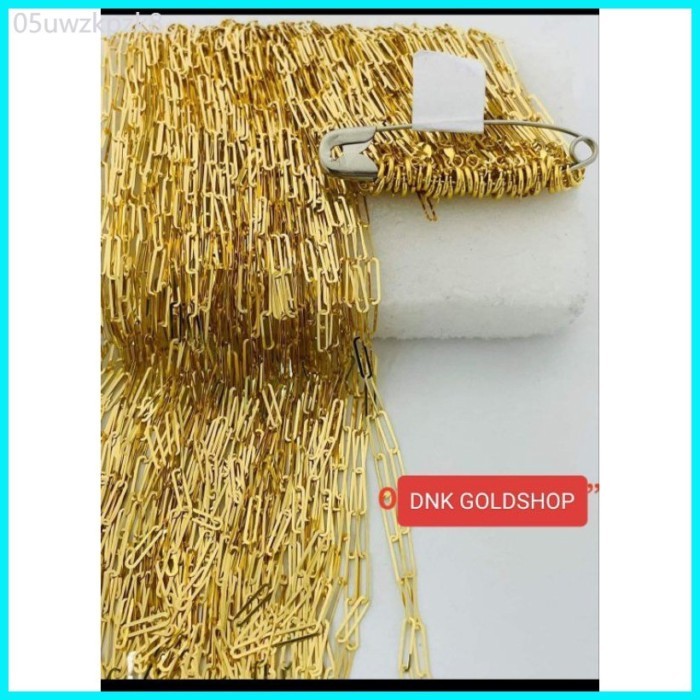 COD 18K P. CLIP NECKLACE 18 and 20 inches  PAWNABLE latest