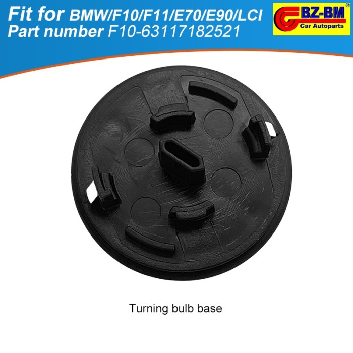 Auto headlamp headlight Bulb Socket Turn Indicator for BMW F10 X5 X6 E70 M3 M5 M6 M M1 E90 LCI Stee