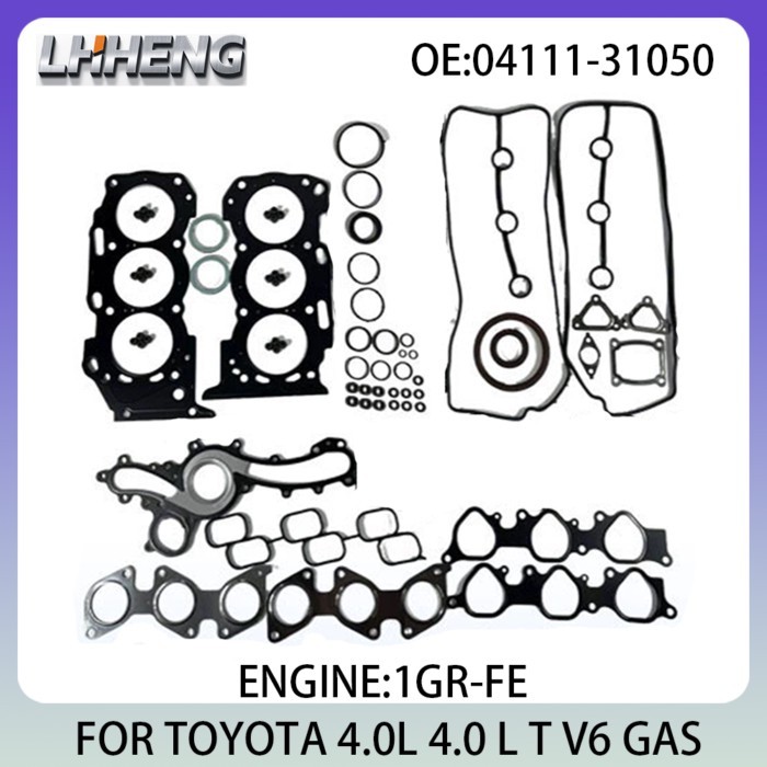 Engine Full Gasket Set FOR TOYOTA 4 RUNNER FJ CRUISER FORTUNER HILUX LAND CRUISER 4.0L 4.0 L T V6 G