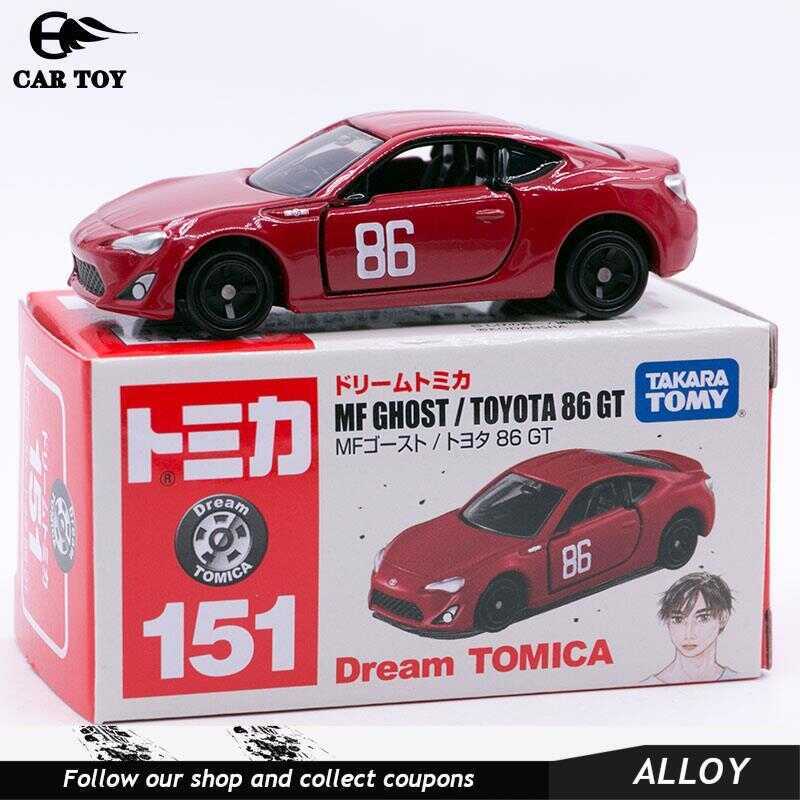 Takara Tomy Dream Tomica Mf Ghost Toyota 86 Gt Mini รถเหล็กโมเดลของเล่นเด็ก 151