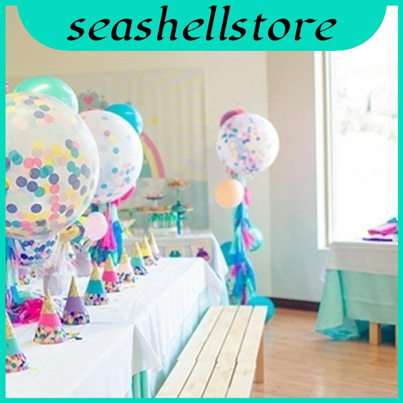 12 "Elegant Confetti Balloon Latex Helium เหมาะสําหรับตกแต่งวันเกิดงานแต่งงานและสถานที่