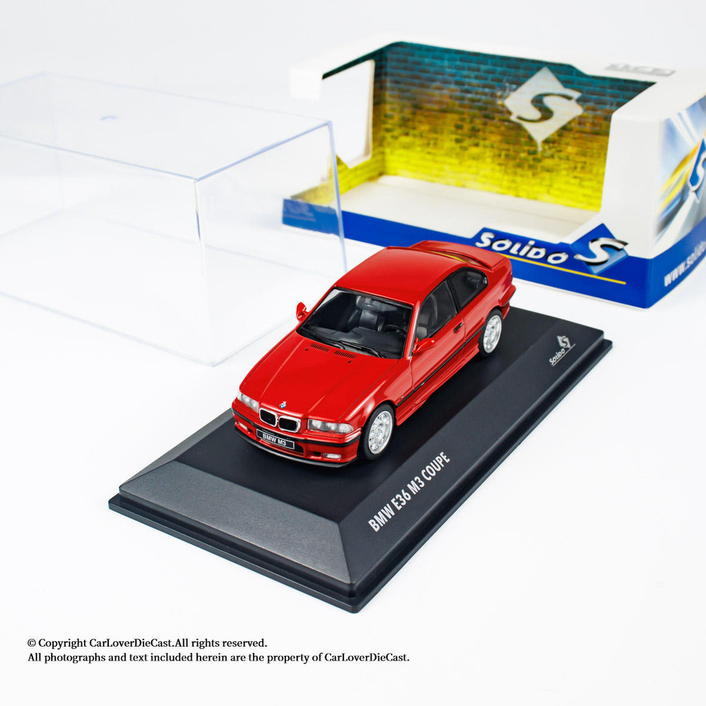 Solido/Solido 1: 43 BMW E36 M3 COUPE ESTORIL1999 โมเดลรถโลหะผสม