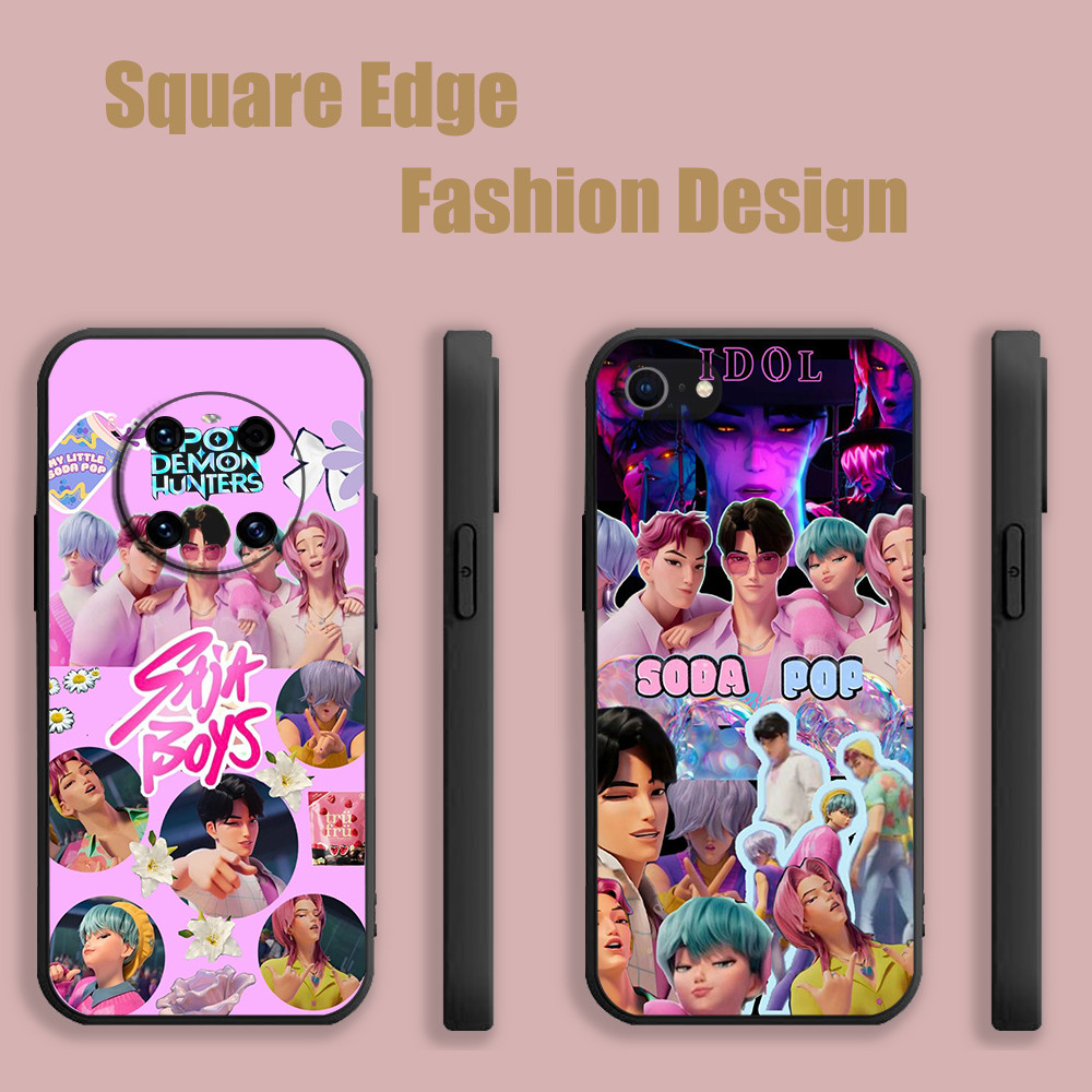 ปลอกสําหรับOPPO A53 Reno6z 6 Lite A78 A98 5G A3 Pro Reno 8t 4G jinu Sajaเด็กชายKpop demon hunters BO