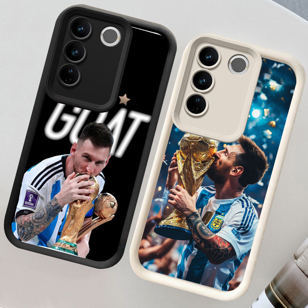 CH6 Messi Soft Casing สําหรับ VIVO Y29 V27 Y200e V27E Pro Y400 เคสป้องกัน