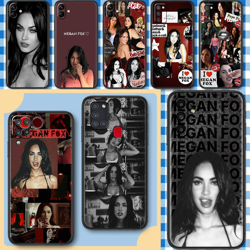 สําหรับ Samsung S21 S23 S24 FE Plus Ultra Megan Denise Fox เคสโทรศัพท์ฝาครอบป้องกัน