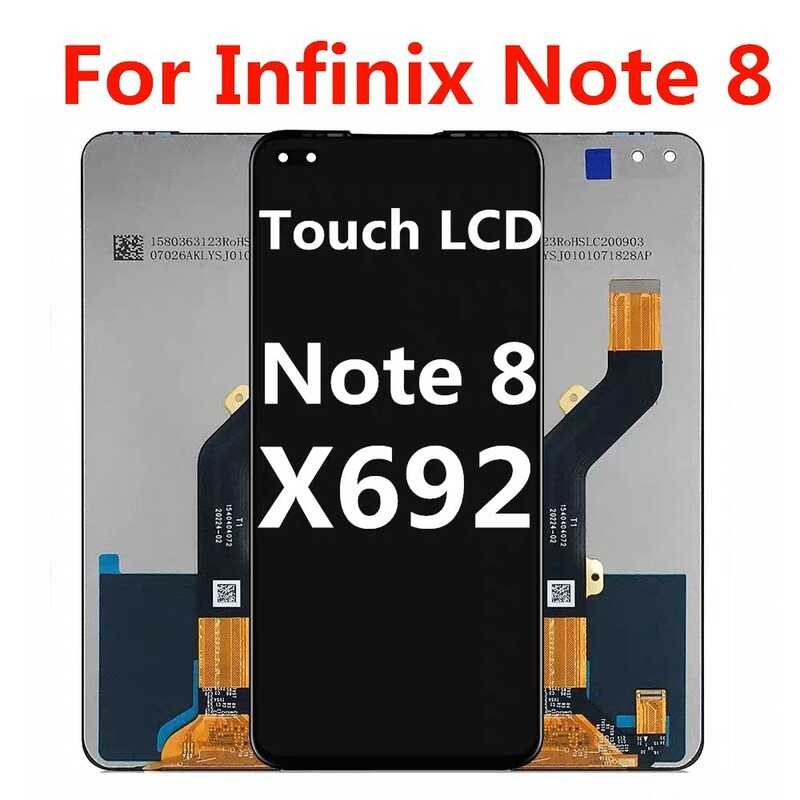 เหมาะสําหรับชุดหน้าจอ Infinix Note8 Note7 X690 X692 จอแสดงผลสัมผัส LCD