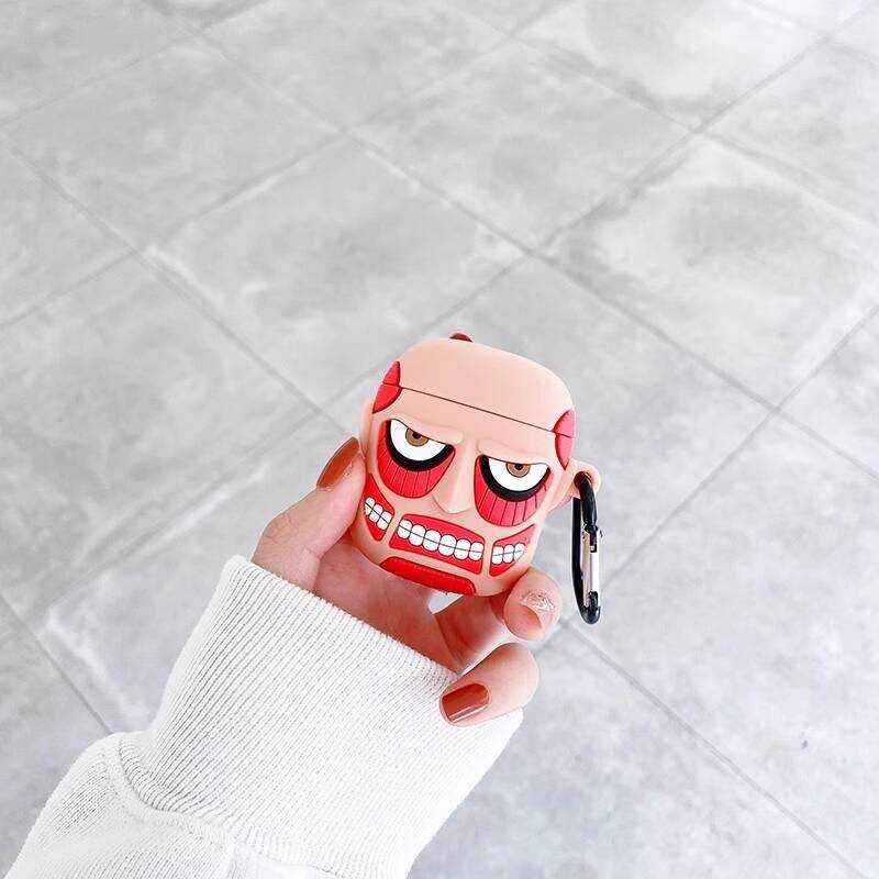 Street Wear Creative Attack on Titan เหมาะสําหรับ 2 เคสป้องกัน 3rd Generation pro2 Apple หูฟังไร้สาย