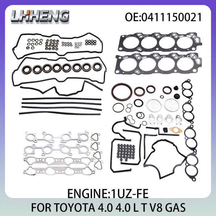 Engine Full Gasket Set For TOYOTA ARISTO CELSIOR CROWN SOARER 4.0L 4.0 L T V8 GAS 88-97 0411150021