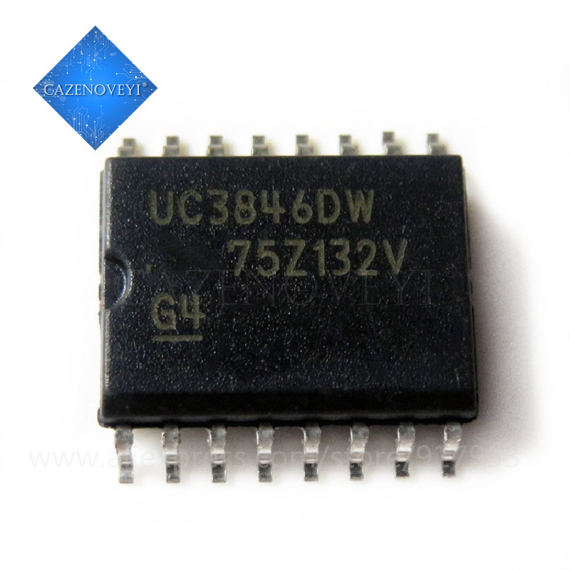 5 ชิ้น UC3846DWTR UC3846DW UC3846 SOP-16 UC3637DW UC3637 SOP-20