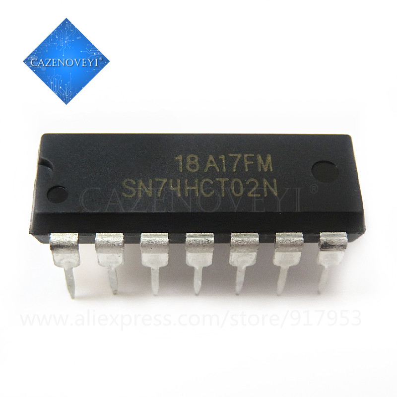 10 ชิ้น SN74HCT02N DIP-16 SN74HCT02 DIP 74HCT02 74HCT02N DIP16 IC