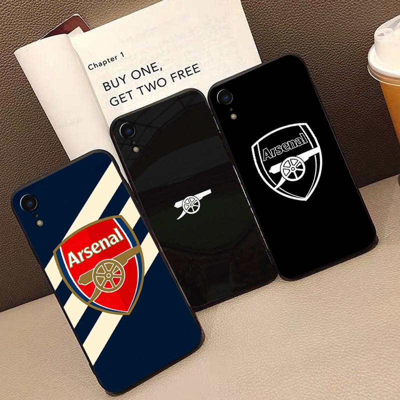 เคสสําหรับ iPhone XR SX1 Arsenal เคสป้องกันโทรศัพท์มือถือเคสนิ่ม