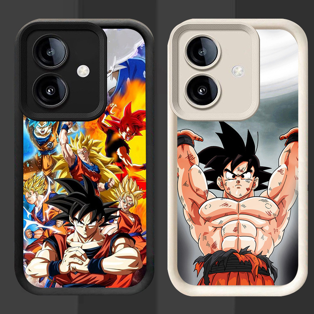 R57 Dragon Ball Casing สําหรับ Samsung A06 A04E F04 A05 M04 A04 สีดําและสีขาว