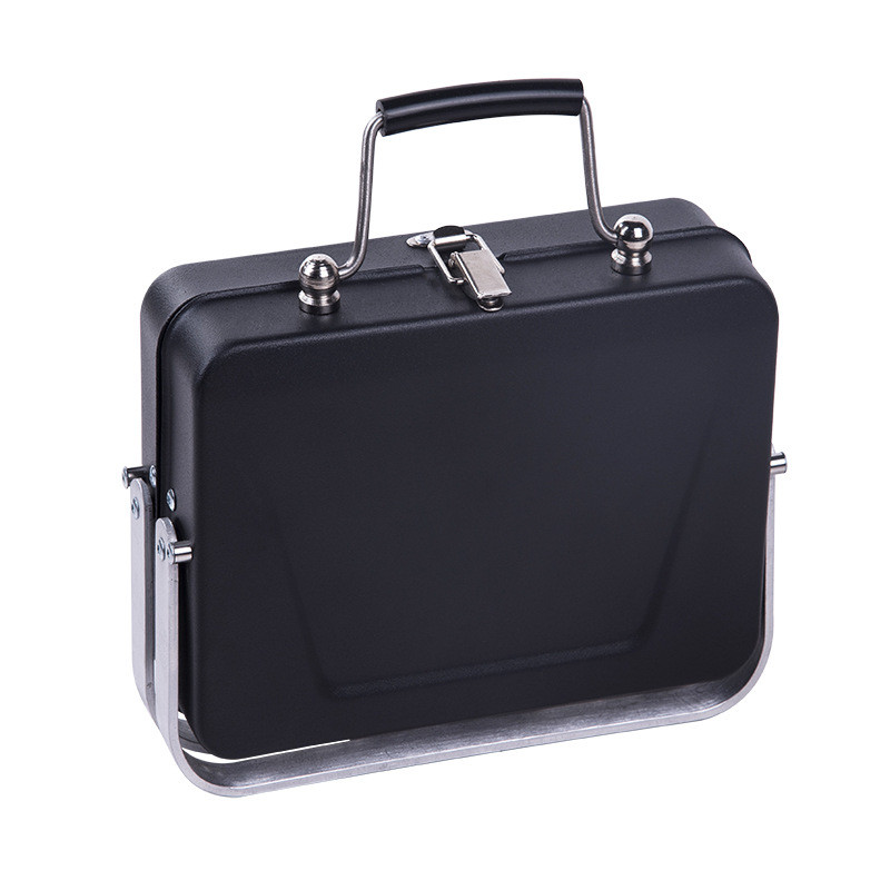 BBQ GRILL BOX OUTERONOR TYPE PORTABLE FOLDING BBQ GRILL BISKCAES BISKCUE BARKEN