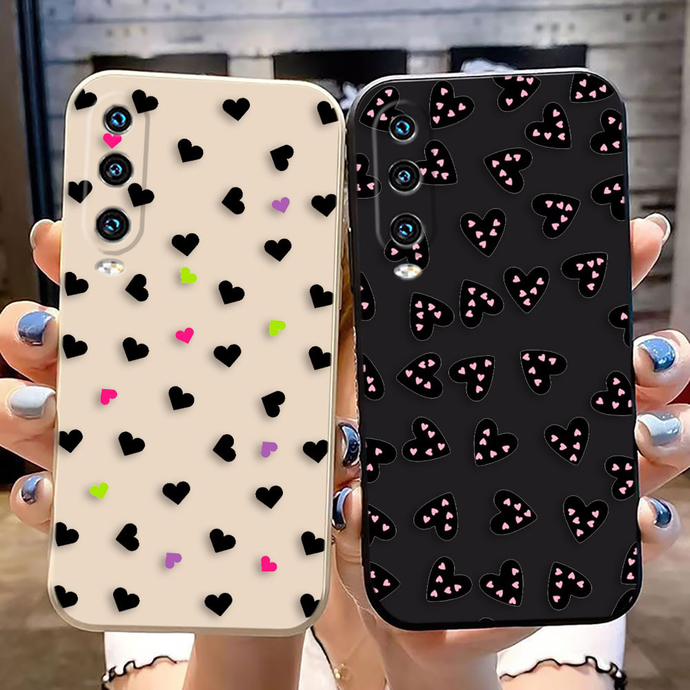 Loving Heart Art Coverเคสโทรศัพท์สําหรับHUAWEI MATE 20 NOVA 3I 7I 8I 9 PS P20 P30 P40 Y7 Y9 HONOR 20