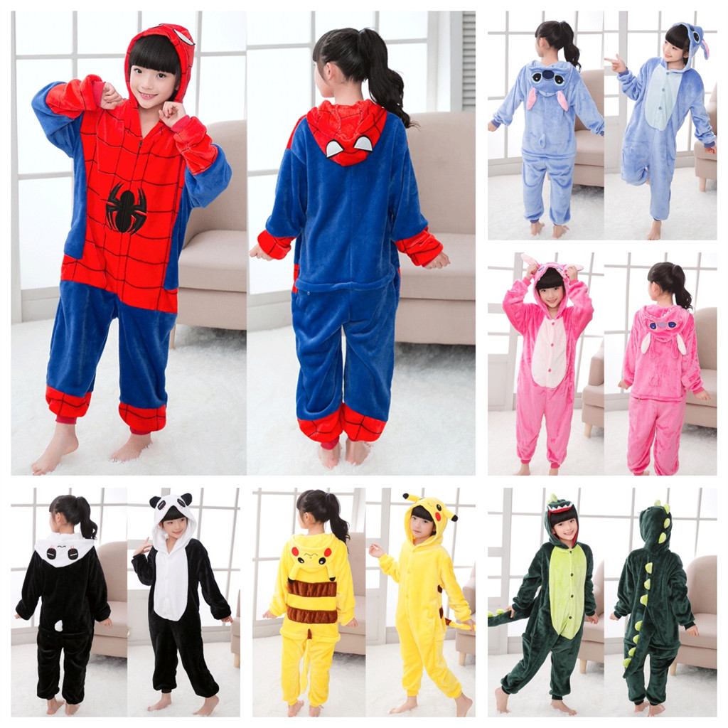 ชุดนอนคิกุรุมิ สไปด์แมน สติช สำหรับเด็ก พร้อมใช้ในงานคอสเพลย์และเทศกาลฮาโลวีน