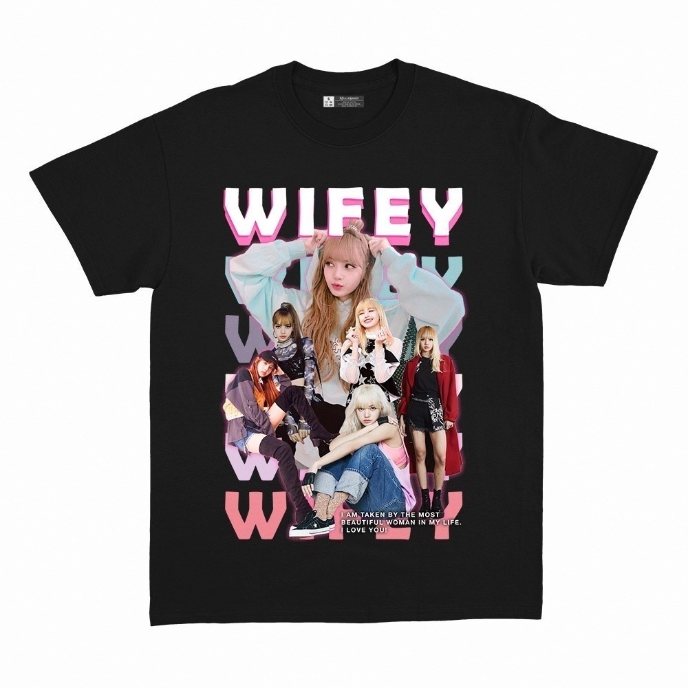 ใหม่ เสื ้ อยืด | สําหรับ Unisex | ปรับแต ่ งพิมพ ์ เสื ้ อเชิ ้ ตคุณภาพสูง Wifey