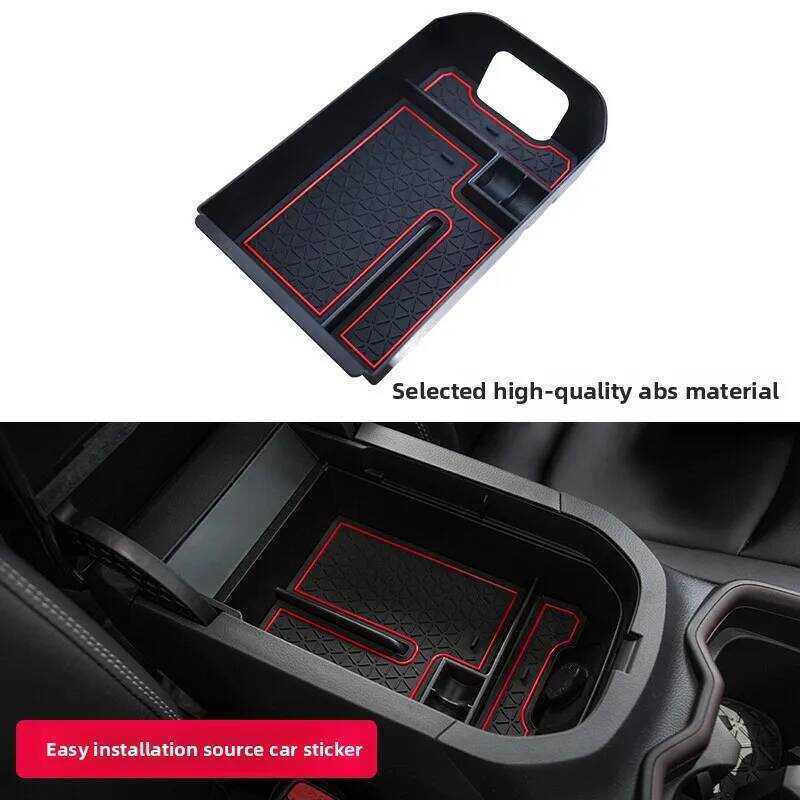 สําหรับ Toyota RAV4 XA50 2019 ~ 2025 RAV 4 Hybrid รถ Dashboard Organizer ถาดกล่องเก็บ Sundries ชั้นก