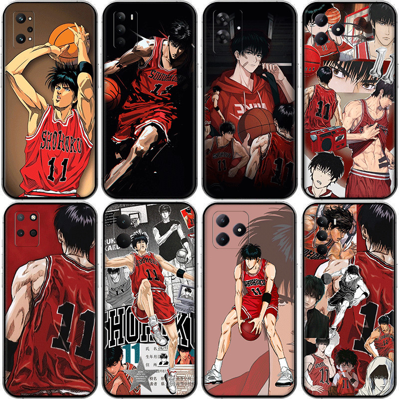 Kaede RukawaจากSlam Dunk lq.1 สําหรับRealme C2 C3 C11 C12 C15 C17 C20 C21 C21Y C25Sความเข้ากันได้TPU