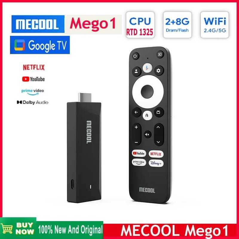 ▥ MECOOL Mego1 ทีวีสติ๊ก รุ่นใหม่ปี 2025 ได้รับการรับรองจาก Google Netflix 4K 2G 8G Android 12