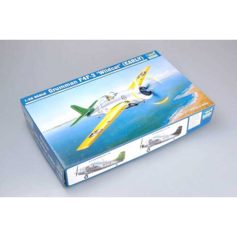 ทรัมเป็ตเตอร์ 02255 1/32 เครื่องบินรบ Grumman F4F-3 "Wildcat"