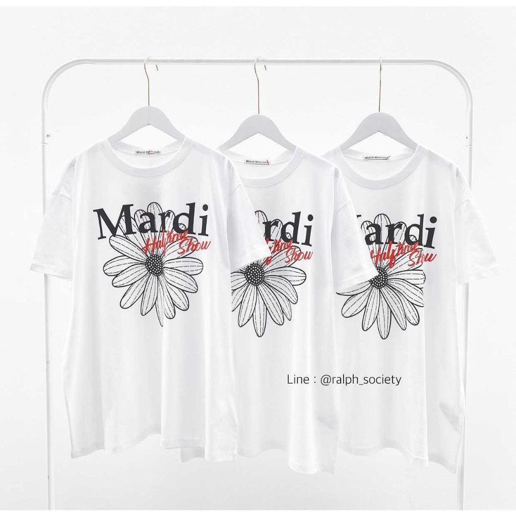 ♞,♘พร้อมส่ง Mardi Hilight T-shirt 2025