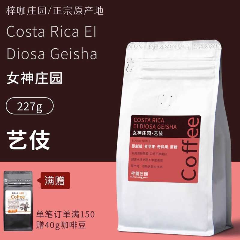Zika Manor Costa Rica Goddess Manor Geisha Geisha Enzyme Washed Coffee Bean Powder Hand Brew 227g
