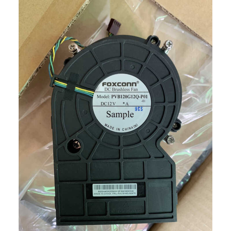 เหมาะสําหรับ Lenovo Tianyi 510S FOXCONN PVB120G12Q-P01 CPU พัดลมหม้อน้ํา Turbo wangi2