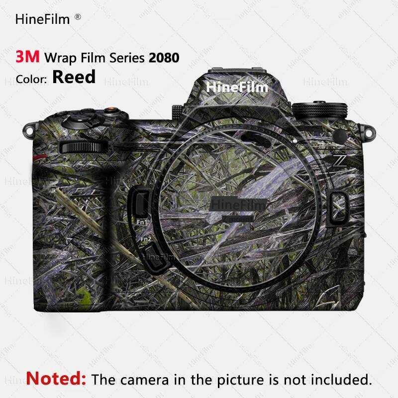 ▥ Hinefilm ผิวสําหรับ Z8 Z6iii กล้องรูปลอกผิวสําหรับ Nikon Z 180-600 เลนส์สติกเกอร์ 100-400 Wra