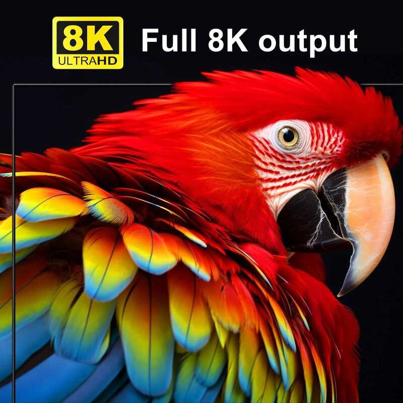 ▥ H96 Max M12 Amlogic S928x กล่องสมาร์ททีวี Andriod11 8Kx4k @ 60Fps Penta-Core Wifi6 Bt5.4 Visi