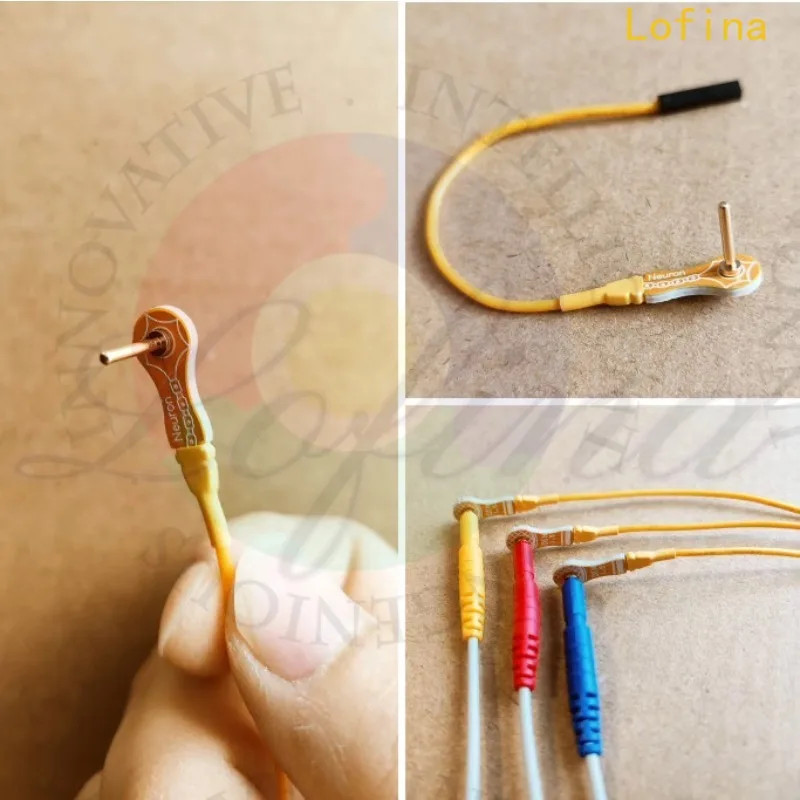 DIN1.5 ถึง 2.54 Dupont Female DIN1.5 สายเคเบิลอะแดปเตอร์สายไฟสมองสายอะแดปเตอร์ EEG