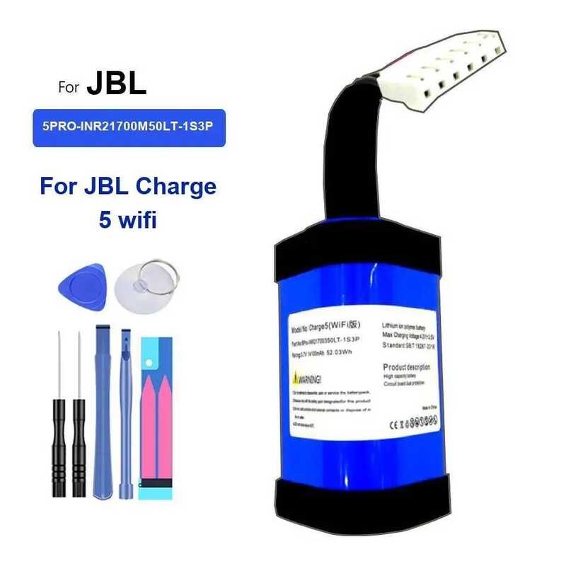 Battery 5PRO-INR21700M50LT-1S3P 14100mAh For JBL Charge 5 wifi