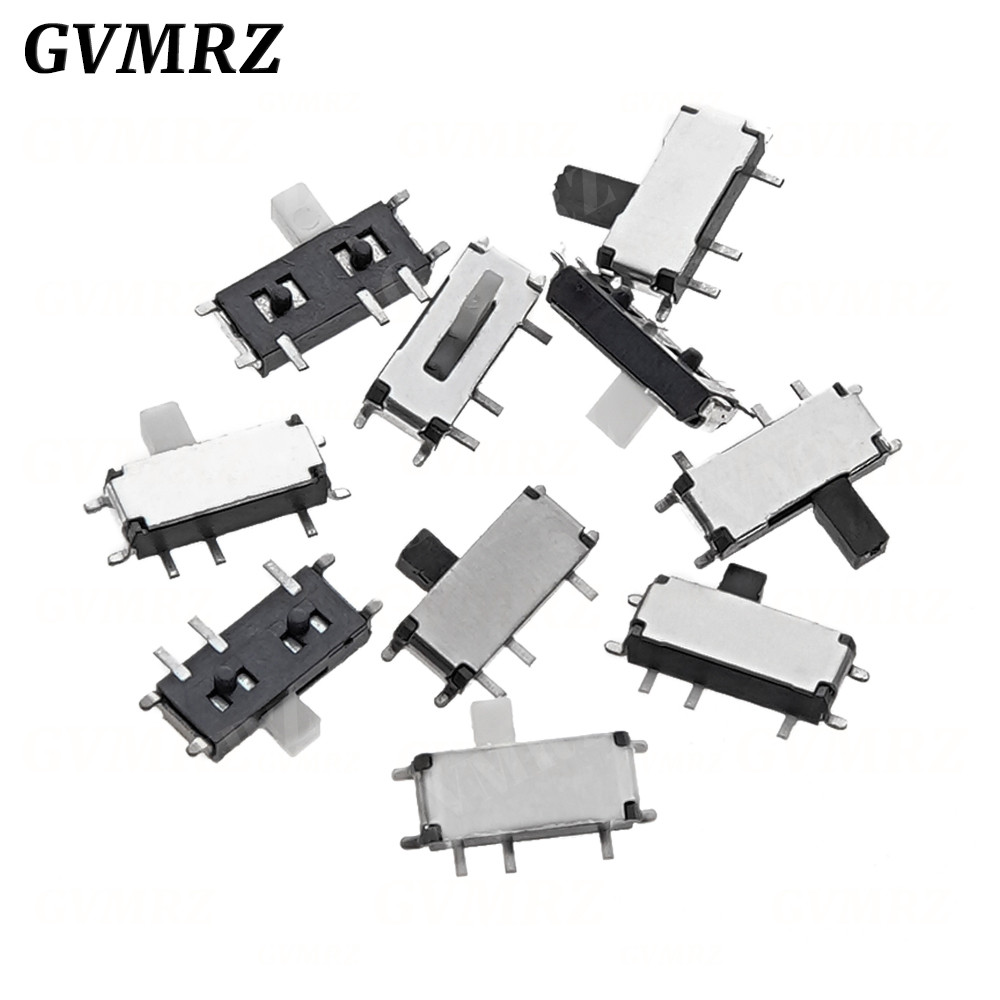 50 ชิ้น/ล็อต Mini 7-Pin เปิด/ปิด 1P2T SPDT MSK-12C02 SMD สลับสไลด์สวิทช์สําหรับ MP3 MP4 7P