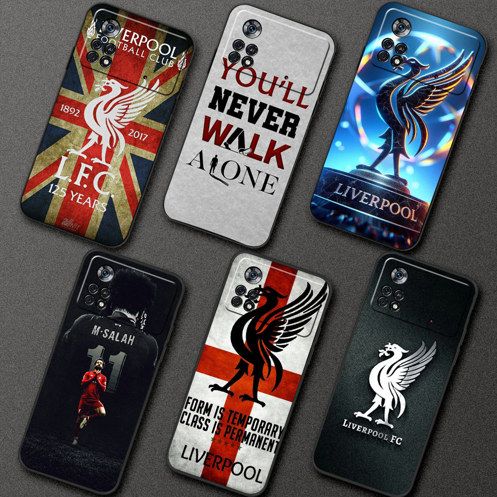 Xiaomi Poco X4 Pro 5G SX27 Liverpool เคสโทรศัพท์สีดําแบบนุ่มเคสป้องกัน