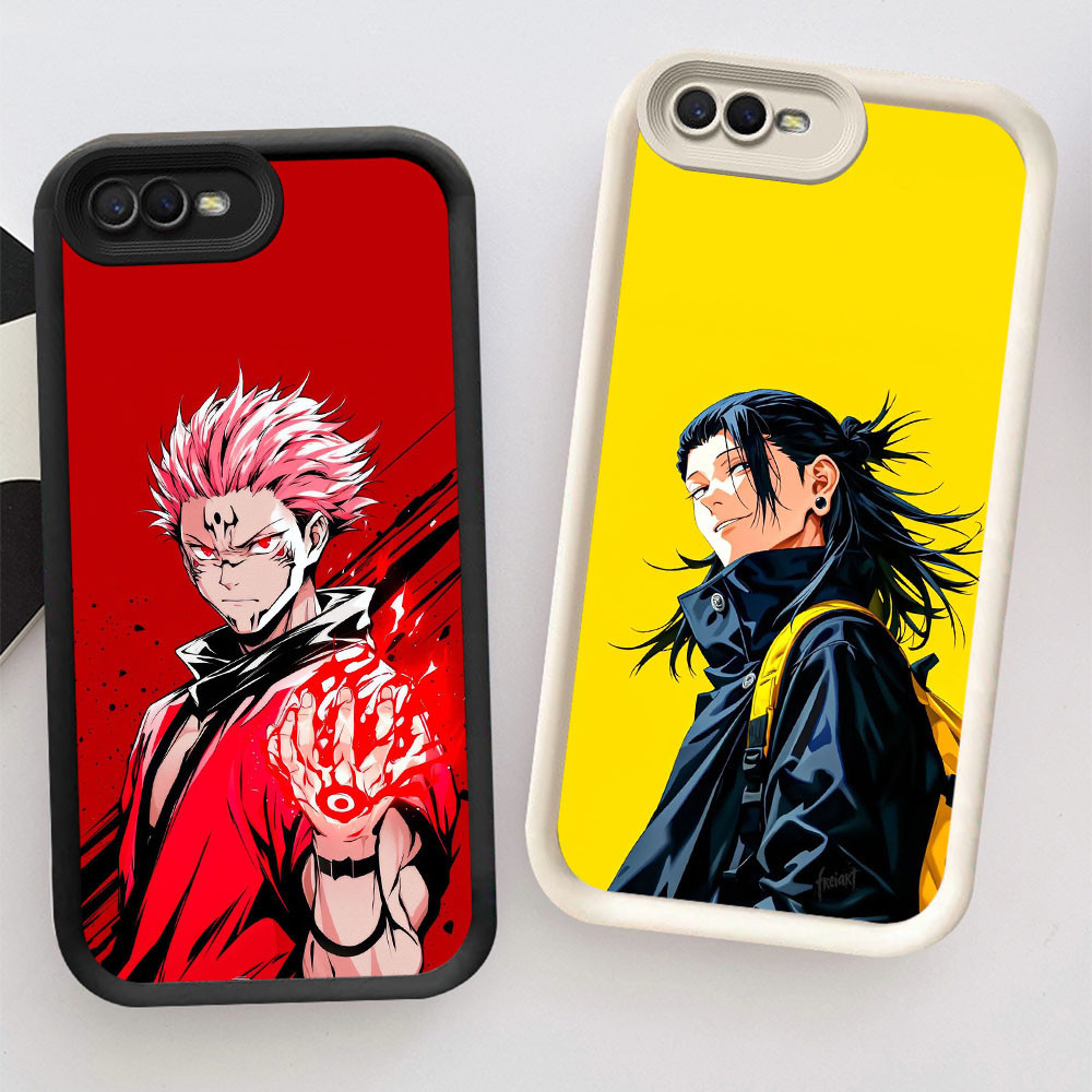 ST18 Jujutsu Kaisen สําหรับ OPPO C2s A37 A39 A1K A83 A12E A3S A5 Realme C2 2018 เคสโทรศัพท์