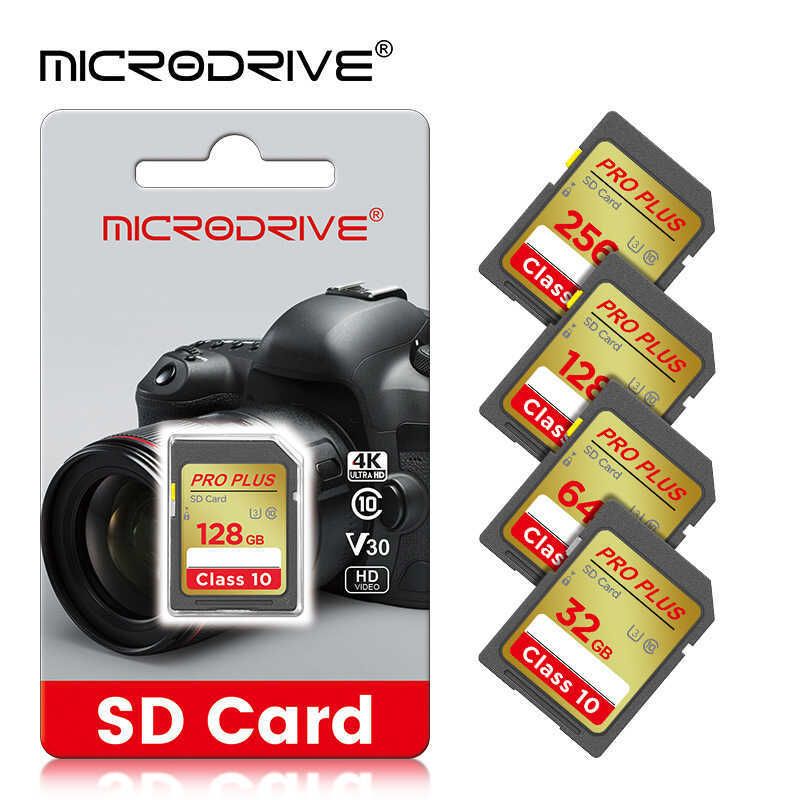 การ์ดหน่วยความจํา SD ความเร็วสูง ความจุ 16GB 32GB 64GB 128GB 256GB ของแท้