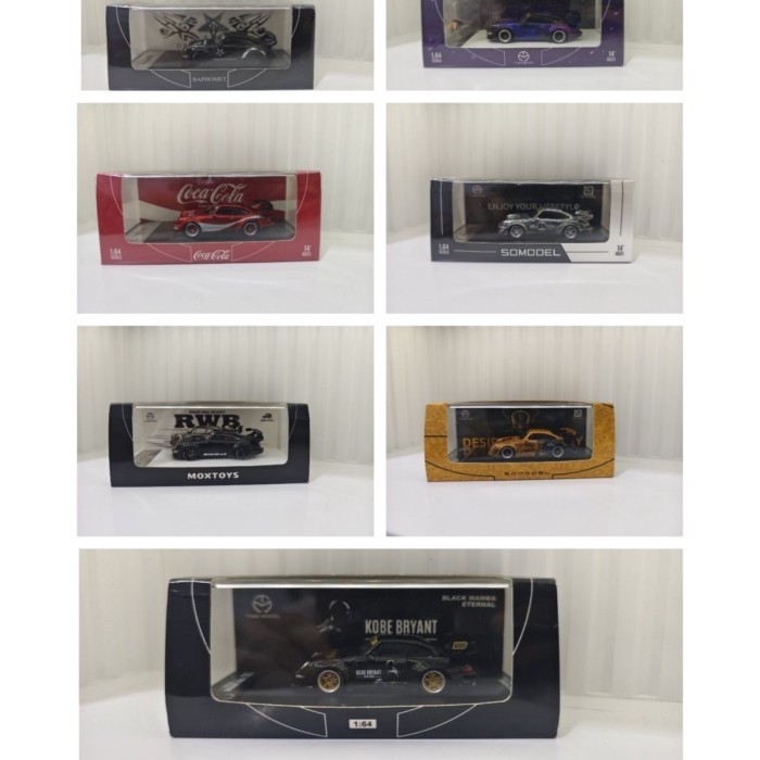 คลังสินค้าพร้อม 1/64TM Time Micro Porsche 964 911 Alloy Collection Car Model Collection