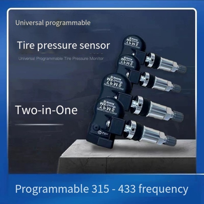 TPMS MX-Sensor 2 In 1 Tire Pressure Monitoring Sensor 315Mhz 433Mhz TPMS Sensor Tire Repair Tools S