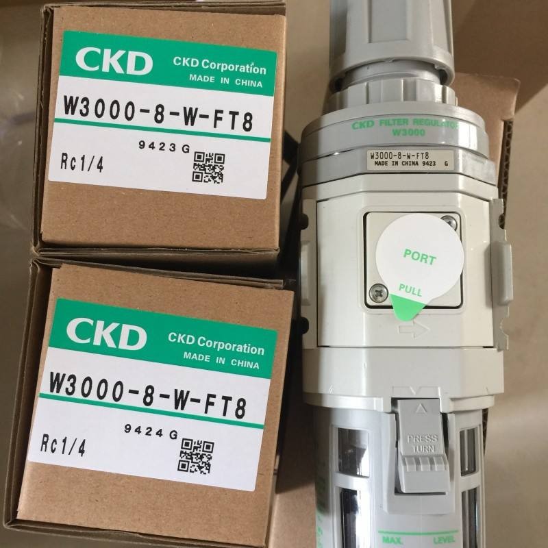 วาล์วลดแรงดันกรอง CKD W3000-8-W-FT8 ใหม่เอี่ยม