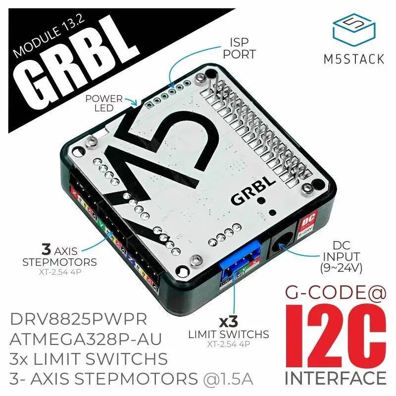 M5Stack Official GRBL Module 13.2 Stepmotor Driver (DRV8825)