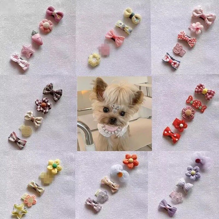 [สินค้าสัตว์เลี้ยงน่ารัก] แมวกิ๊บน่ารักสัตว์เลี้ยงเครื่องประดับสากล