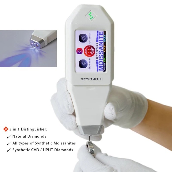 SmartPro Optimum-I Diamond/CVD/HPHT Moissanite Testing Pen LCD Touchscreen Diamond Tester Simulant